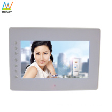 Popular 7 inch multifunction digital photo frame with front buttons